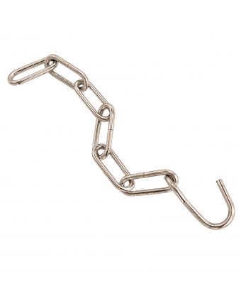 CORRENTE PARA REDE NIQUELADO 40 CM